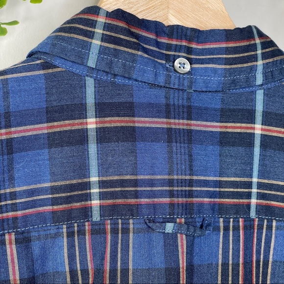 Lacoste plaid 2 pack shirt bundle - sz 38 (small, neck 14.5) - Picture 10 of 13